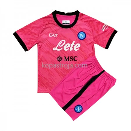 Billiga Fotbollströjor SSC Napoli Målvakt Barn Hemma tröja 2022/23 Kortärmad